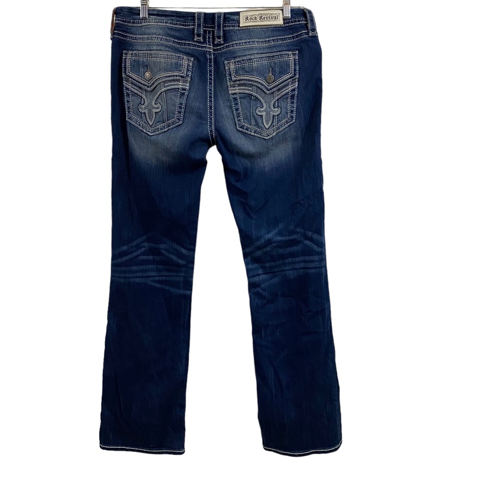 Rock Revival Evella Boot Cut Jeans Size 34 X 33